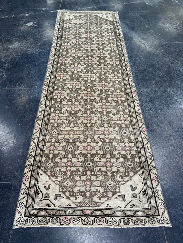 Turkish Vintage Rug 3'1" x 9'8" #24441