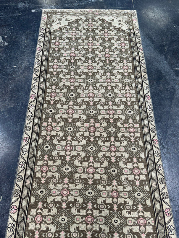 Turkish Vintage Rug 3'1" x 9'8" #24441