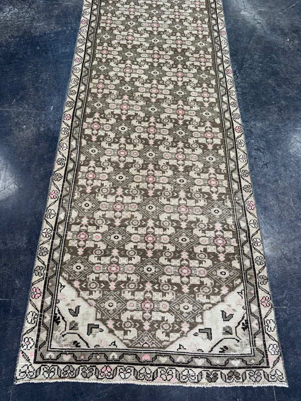 Turkish Vintage Rug 3'1" x 9'8" #24441