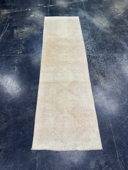 Turkish Vintage Rug 2'8" x 9'3" #24429