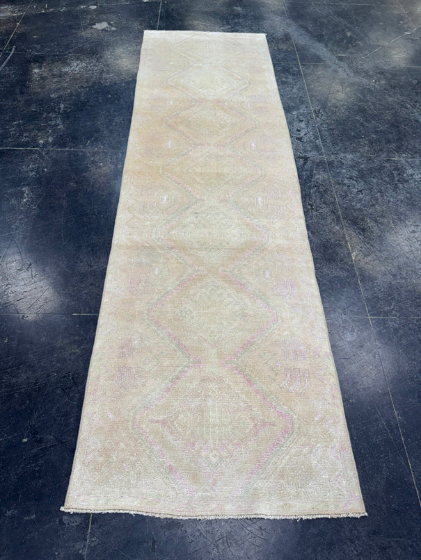 Turkish Vintage Rug 2'8" x 9'3" #24429