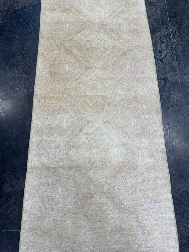 Turkish Vintage Rug 2'8" x 9'3" #24429