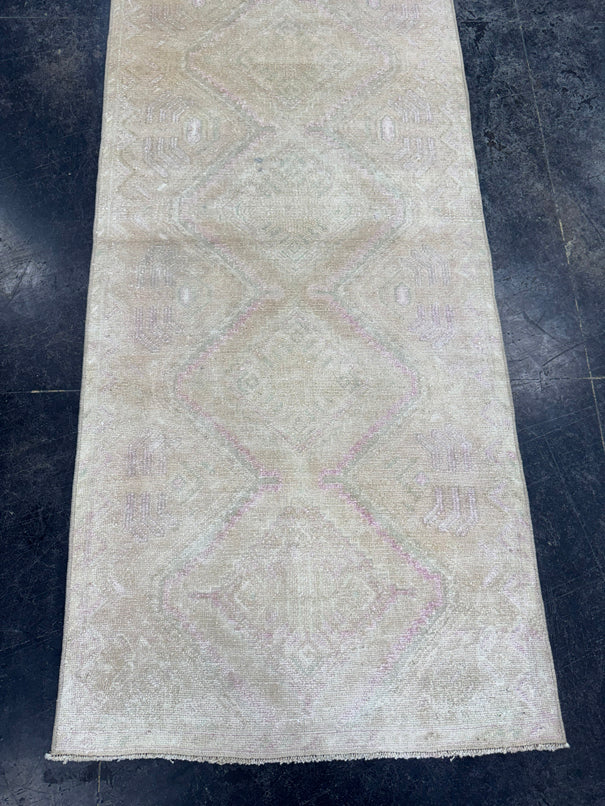 Turkish Vintage Rug 2'8" x 9'3" #24429