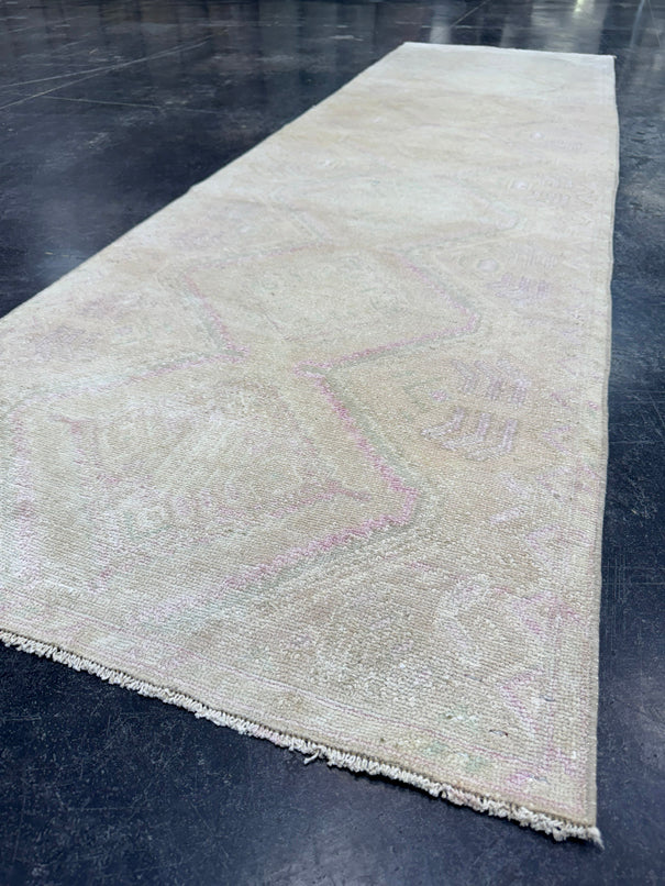 Turkish Vintage Rug 2'8" x 9'3" #24429