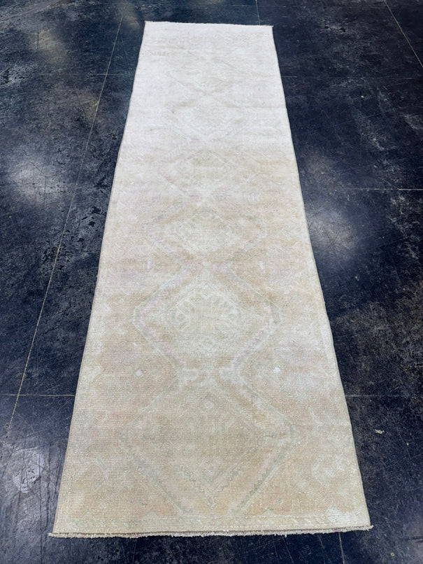 Turkish Vintage Rug 2'8" x 9'3" #24429