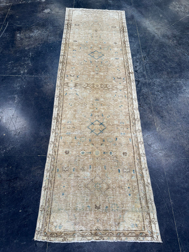 Turkish Vintage Rug 2'10" x 9'7" #24430