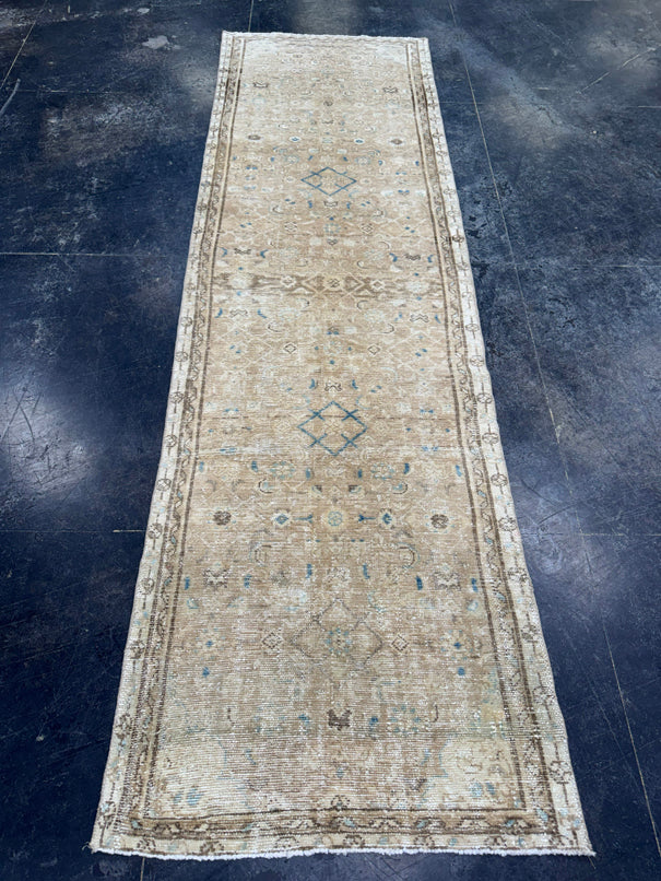 Turkish Vintage Rug 2'10" x 9'7" #24430