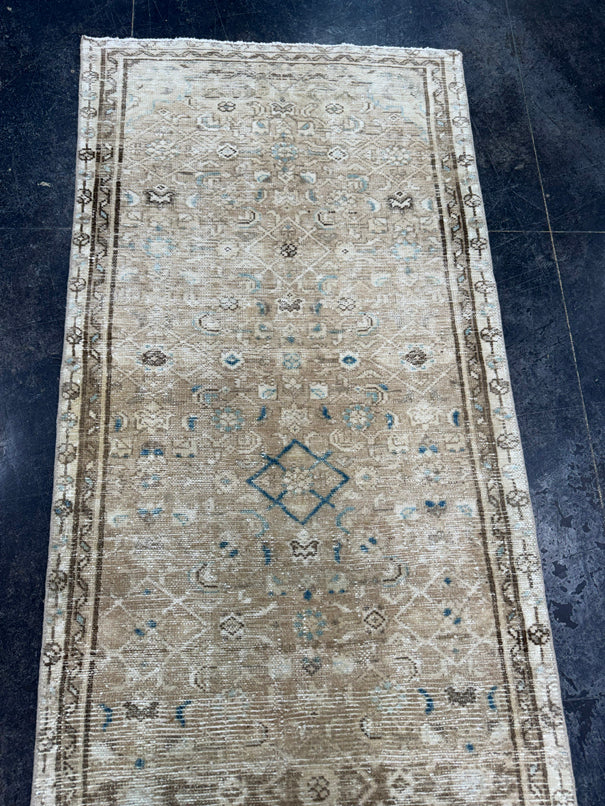 Turkish Vintage Rug 2'10" x 9'7" #24430