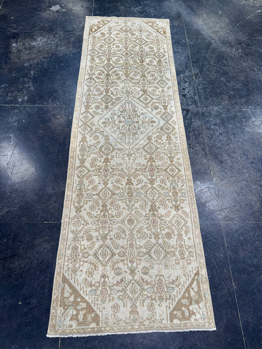 Turkish Vintage Rug 2'9" x 8'9" #24431