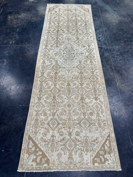 Turkish Vintage Rug 2'9" x 8'9" #24431