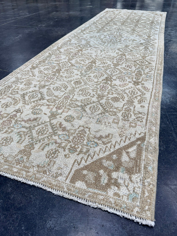 Turkish Vintage Rug 2'9" x 8'9" #24431