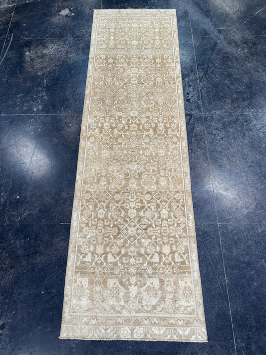 Turkish Vintage Rug 2'9" x 9'7" #24432