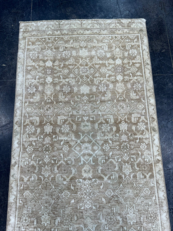Turkish Vintage Rug 2'9" x 9'7" #24432