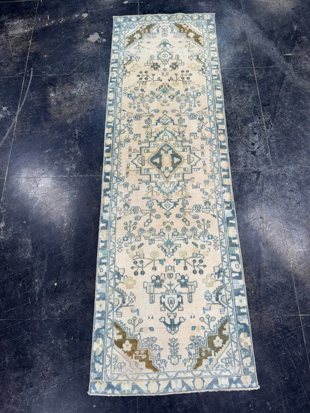 Turkish Vintage Rug 2'11" x 9'4" #24433