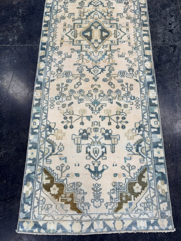 Turkish Vintage Rug 2'11" x 9'4" #24433