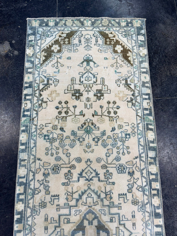 Turkish Vintage Rug 2'11" x 9'4" #24433