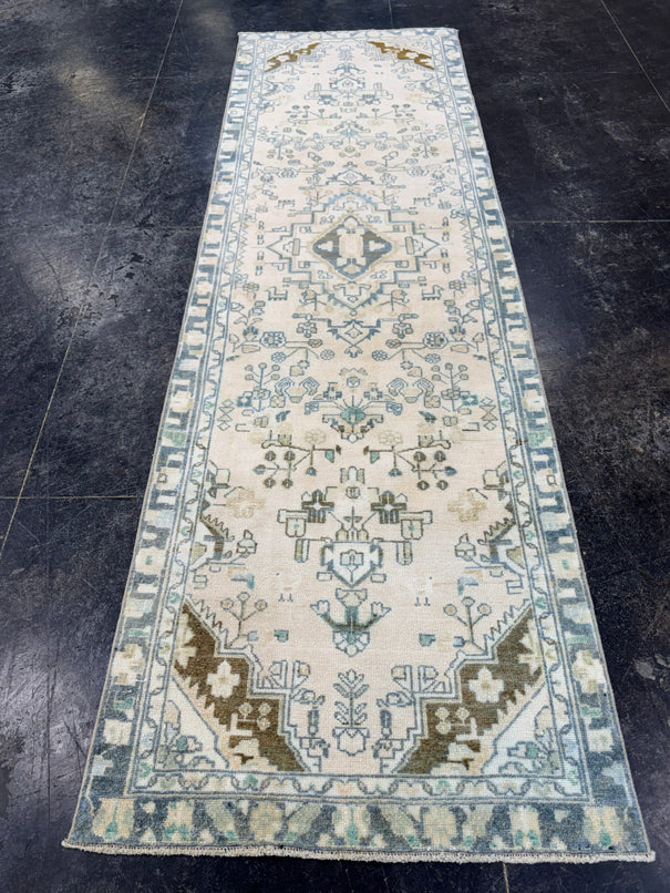 Turkish Vintage Rug 2'11" x 9'4" #24433