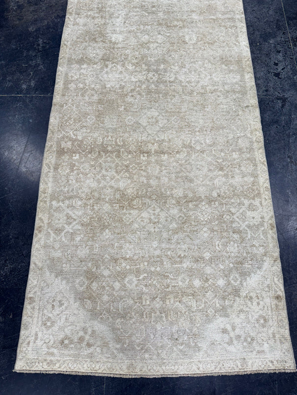 Turkish Vintage Rug 3'4" x 8'7" #24437