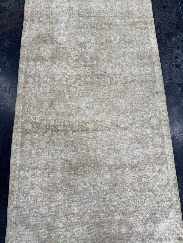 Turkish Vintage Rug 3'4" x 8'7" #24437