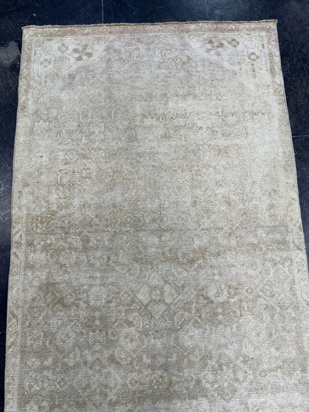 Turkish Vintage Rug 3'4" x 8'7" #24437