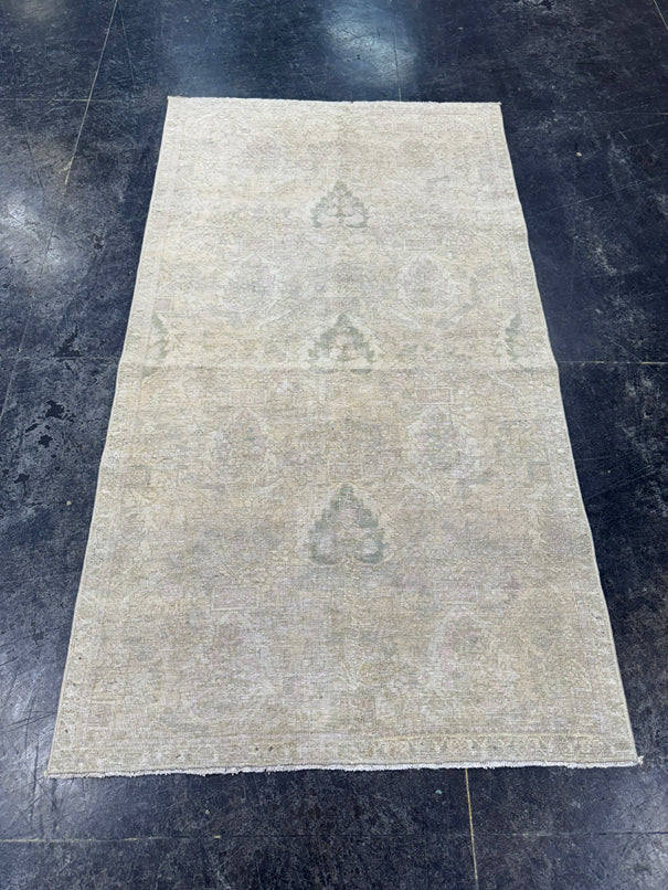 Turkish Vintage Rug 3'2" x 5'9" #24442