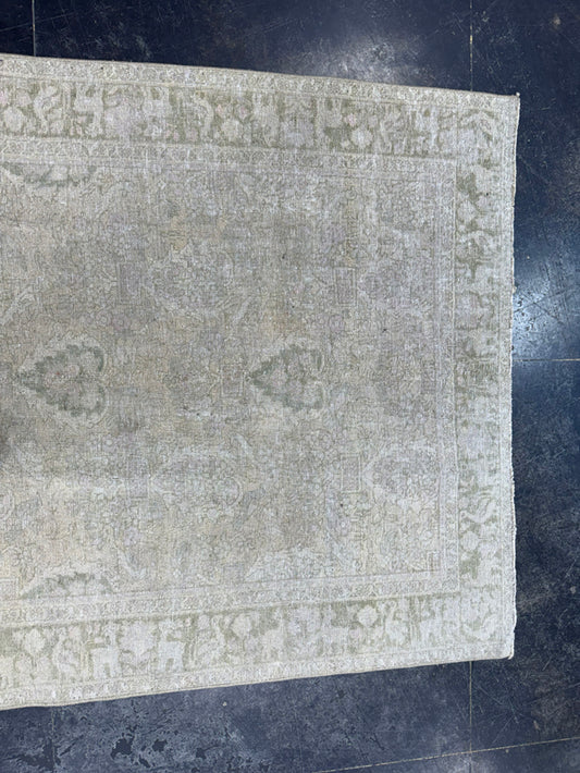 Turkish Vintage Runner Rug 4'3" x 6'7" #24449