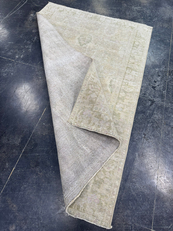 Turkish Vintage Runner Rug 4'3" x 6'7" #24449