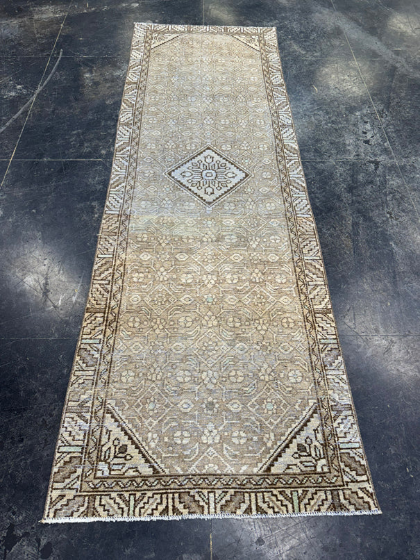 Turkish Vintage Runner Rug 2'11" x 9' #24450