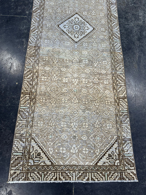 Turkish Vintage Runner Rug 2'11" x 9' #24450