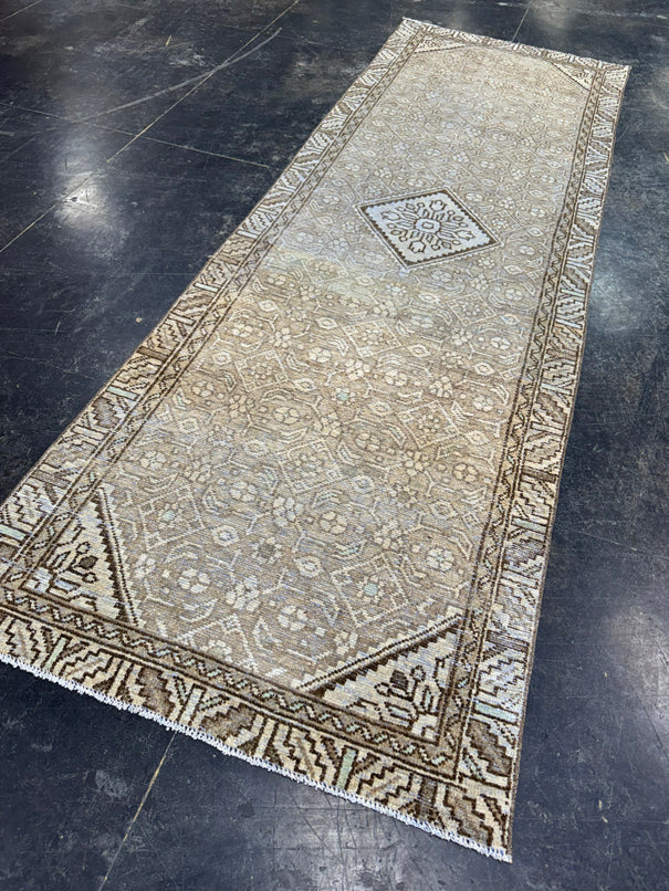 Turkish Vintage Runner Rug 2'11" x 9' #24450