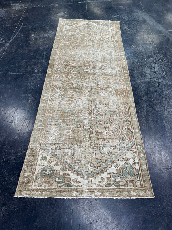 Turkish Vintage Runner Rug 2'11" x 7'7" #24452