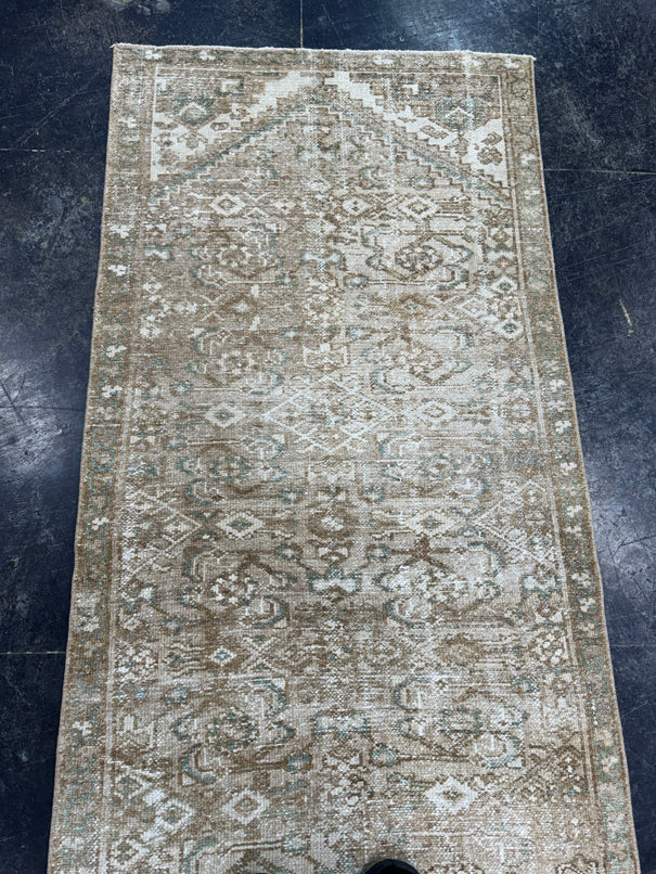 Turkish Vintage Runner Rug 2'11" x 7'7" #24452