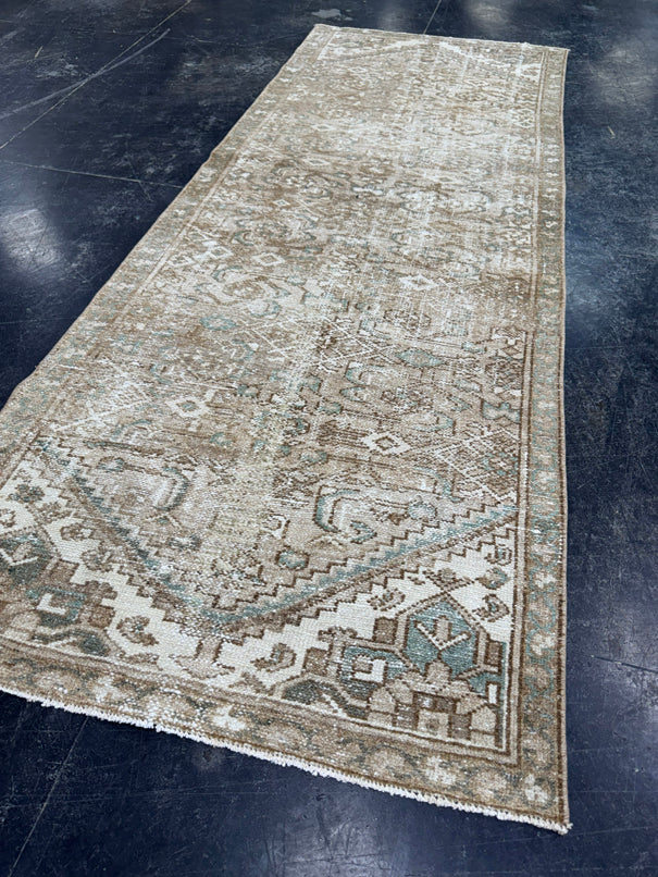 Turkish Vintage Runner Rug 2'11" x 7'7" #24452