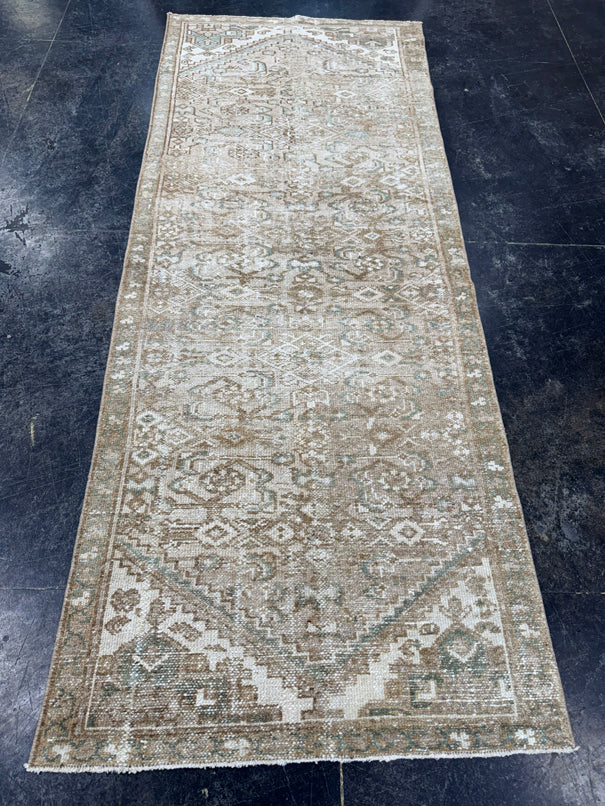 Turkish Vintage Runner Rug 2'11" x 7'7" #24452