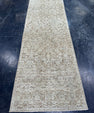 Turkish Vintage Runner Rug 3'2" x 9'3" #24451