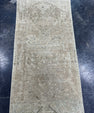 Turkish Vintage Runner Rug 2'7" x 10'1" #24448