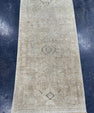 Turkish Vintage Runner Rug 2'7" x 10'1" #24448