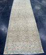 Turkish Vintage Runner Rug 3'4" x 9'11" #24446