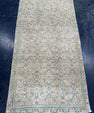 Turkish Vintage Runner Rug 3'4" x 9'11" #24446