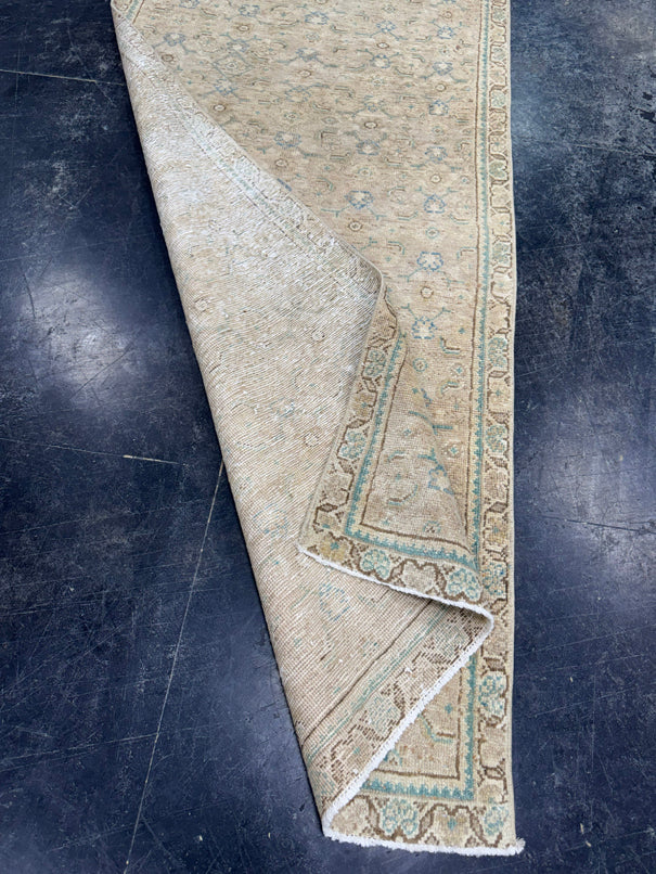 Turkish Vintage Runner Rug 3'4" x 9'11" #24446