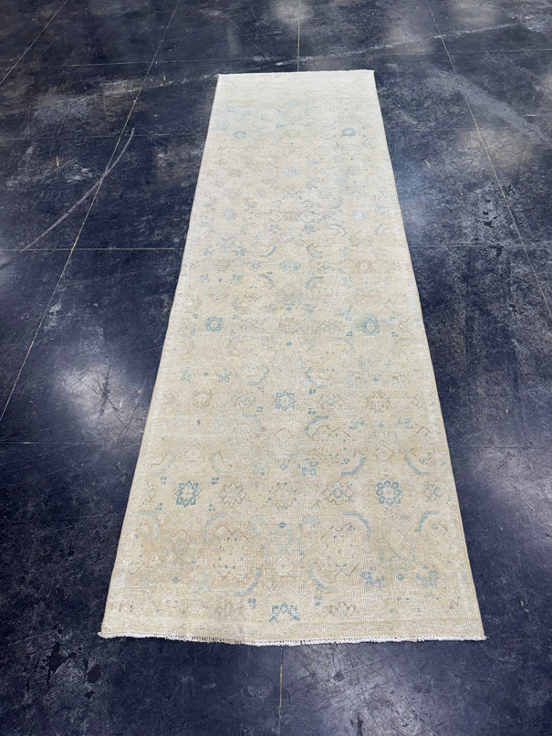 Turkish Vintage Runner Rug 3' x 10' #24445