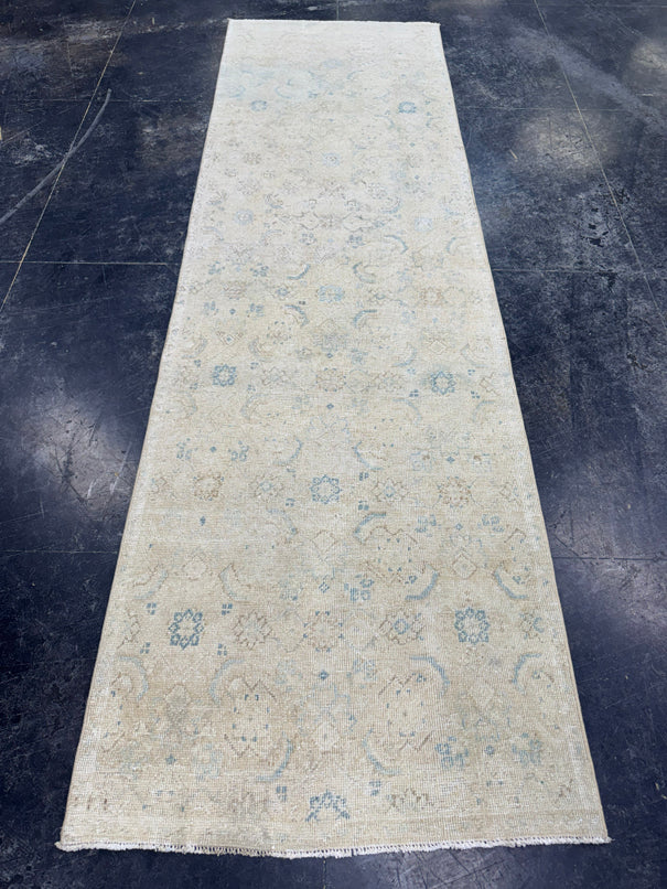 Turkish Vintage Runner Rug 3' x 10' #24445