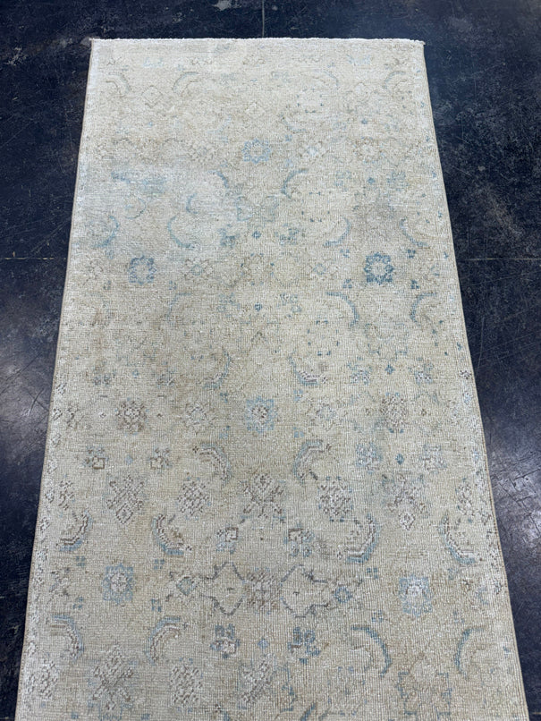 Turkish Vintage Runner Rug 3' x 10' #24445