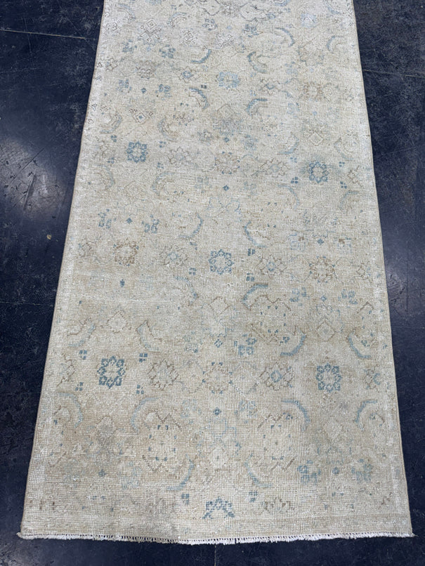 Turkish Vintage Runner Rug 3' x 10' #24445