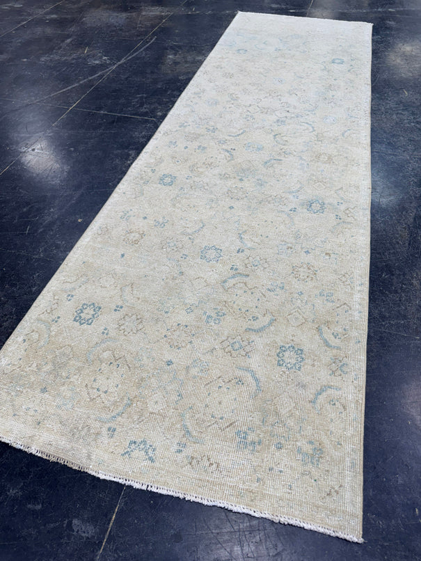 Turkish Vintage Runner Rug 3' x 10' #24445