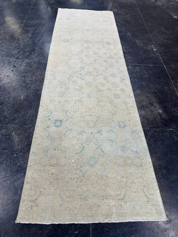 Turkish Vintage Runner Rug 3' x 10' #24445