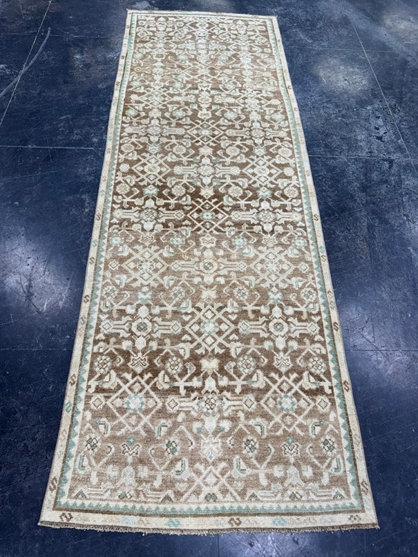 Turkish Vintage Runner Rug 2'11" x 8'8" #24443