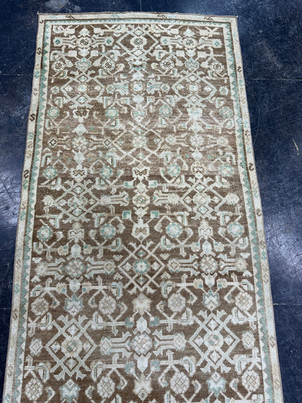 Turkish Vintage Runner Rug 2'11" x 8'8" #24443