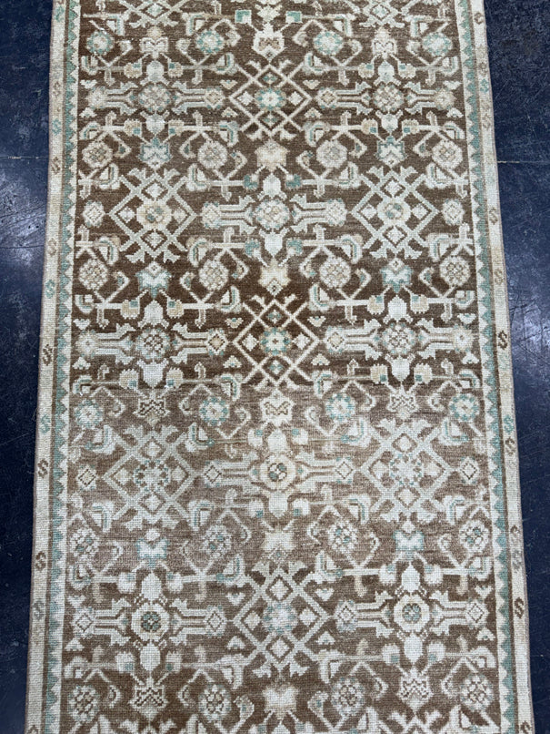 Turkish Vintage Runner Rug 2'11" x 8'8" #24443