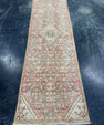 Turkish Vintage Runner Rug 2'7" x 8'11" #24444